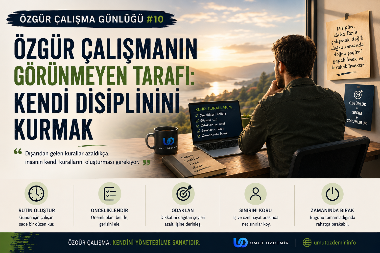 Özgür Çalışmanın Görünmeyen Tarafı: Kendi Disiplinini Kurmak